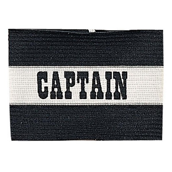 Champion Sports CYPBK Youth Captain Arm Band; Black & White CYPBK - main